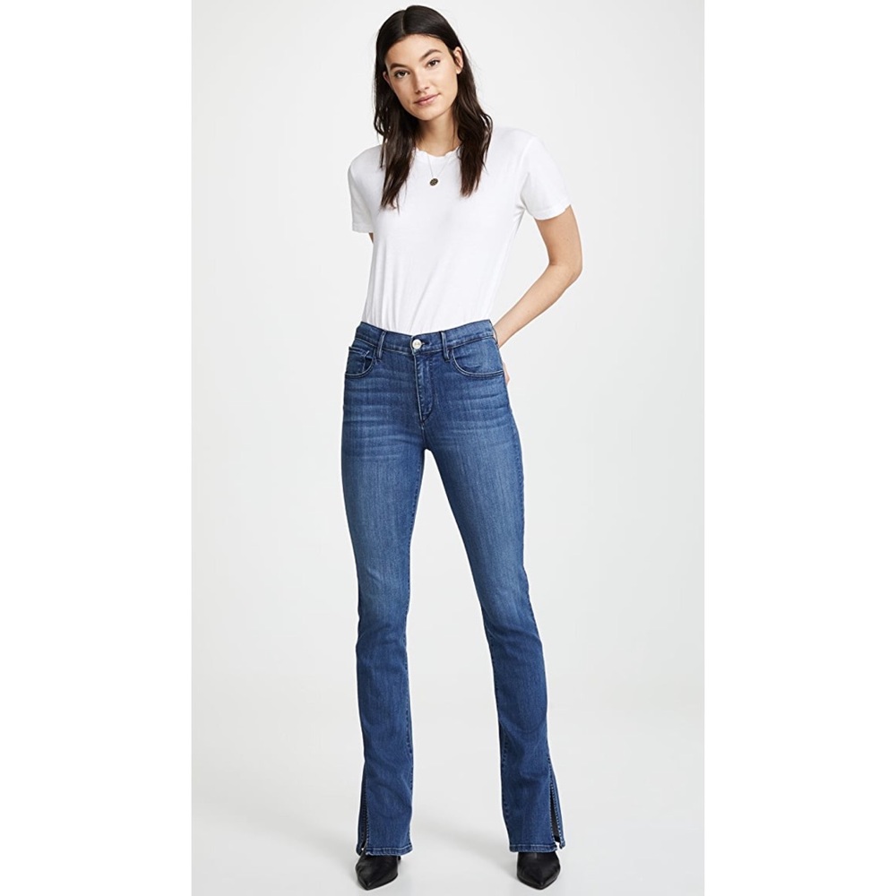3x1 Split Seam Jeans